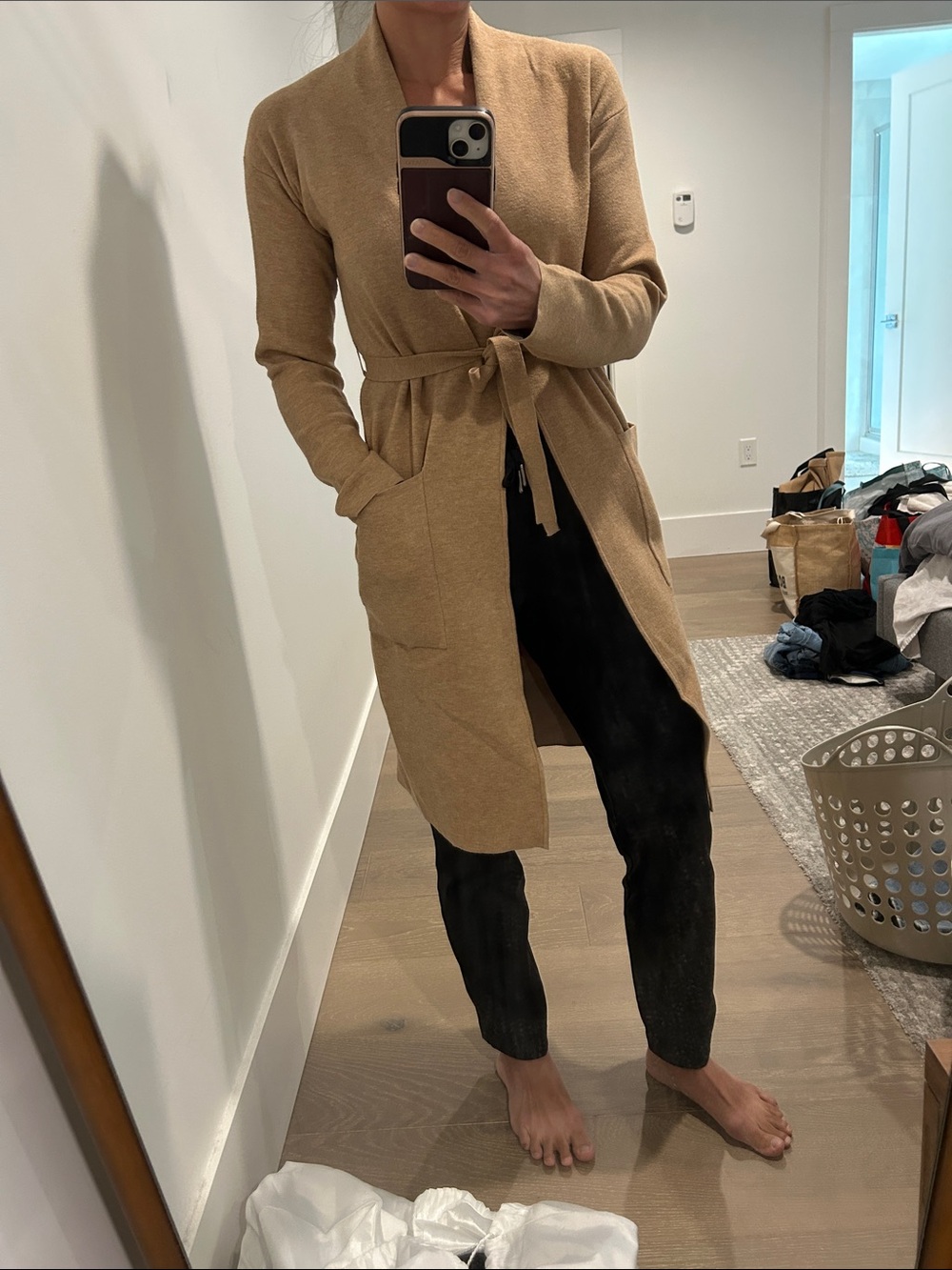 Babaton XXS long cardigan